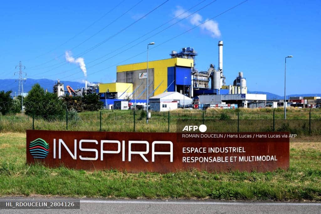 Un site industriel en France, illustrant les implantations d'investissements étrangers