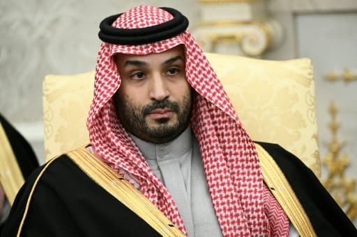 Le prince héritier saoudien Mohammed ben Salmane à Washington, le 18 novembre 2025