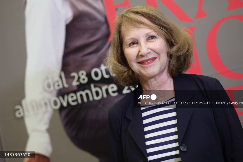 Nathalie Baye lors de la 14e édition du festival France Odéon à Florence, le 28 octobre 2022