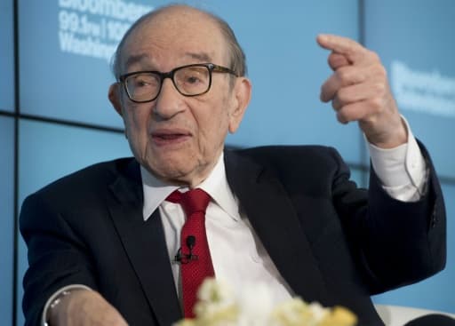 Alan Greenspan, ancien président de la Réserve fédérale américaine, à Washington