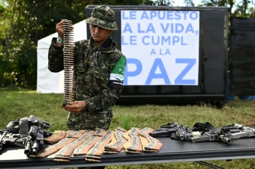 Colombie : des guérilleros déposent les armes, rare victoire pour la « paix totale » de Petro