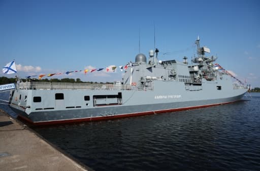 La frégate russe Amiral Grigorovitch