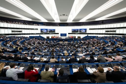 Hémicycle du Parlement européen à Strasbourg