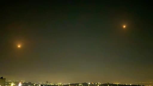 Des missiles iraniens survolent la Cisjordanie en direction d'Israël lors de la reprise des tirs en juin 2026