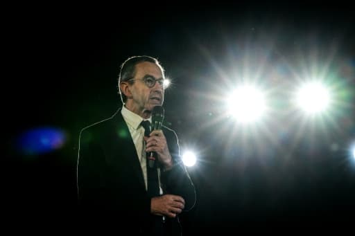 Bruno Retailleau, president des Republicains et candidat a la presidentielle