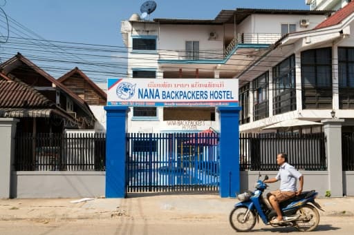 L'auberge Nana Backpackers à Vang Vieng, au Laos, où séjournaient deux des victimes
