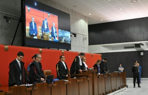 Le juge prononce le verdict du procès de l'effondrement du pont Morandi au tribunal de Gênes